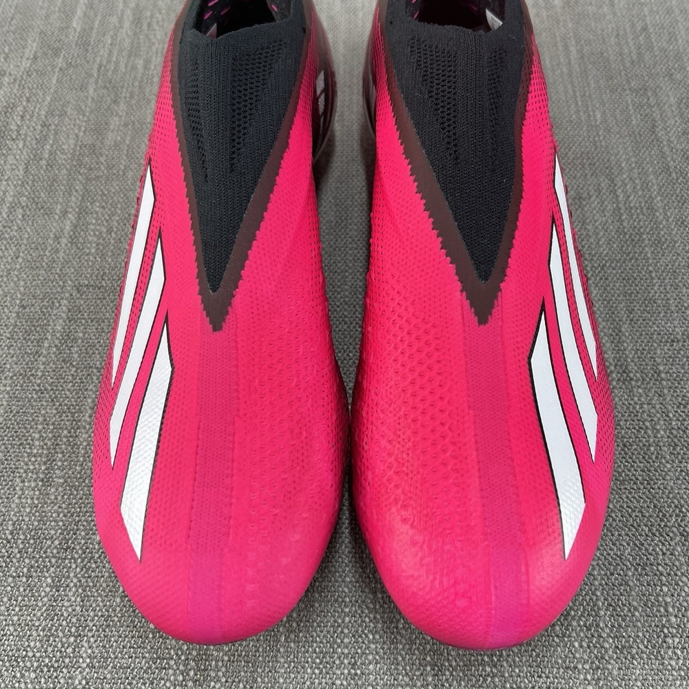 Adidas X Speedportal + FG Black Pink Soccer Cleats GZ5126 Men's 6 / Women's 7 - Picture 5 of 13